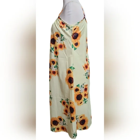 Unknown brand size L yellow dress - Picture 5 of 9